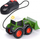 Lodër traktor Dickie Toys Fendt Cable Tractor, me telekomandë me kabllo, drita dhe tinguj, jeshil