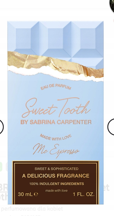Parfum Sabrina Carpenter Sweet Tooth Me Espresso, Eau de Parfum, 30ml