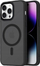 Kllëf telefoni Fashion Case MagSafe për iPhone 16 Pro Max, plastikë mbrojtëse, i zi