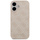 Kapak telefoni Guess Hardcase 4G Classic për iPhone 17, TPU dhe lëkurë eko, rozë
