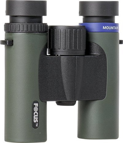 Binokula Focus Mountain 10x25, prizma Bak 4, rezistent ndaj ujit, të zinj