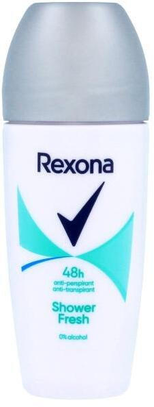 Deodorant roll-on Rexona Shower Fresh, 48h, pa alkool, i bardhë