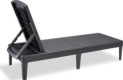 Karrige plazhi Luxurious Allibert JAIPUR, grafit