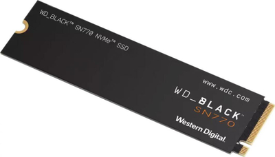 Disk SSD WD Black SN770, 250GB, M.2 2280 PCI-E x4 Gen4 NVMe