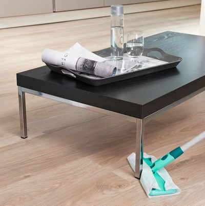 Mop për dysheme Leifheit Clean and Away, 26 cm, me dorezë që zgjatet 86-141 cm