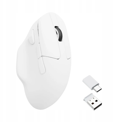 Гејминг глувче Keychron M7, 26.000 DPI, 1000 Hz, бело