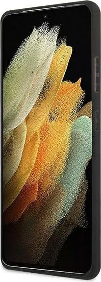 Kuti mbrojtëse Mercedes MEHCS21LRCABK, për Samsung Galaxy S21 Ultra, karbon, e zezë