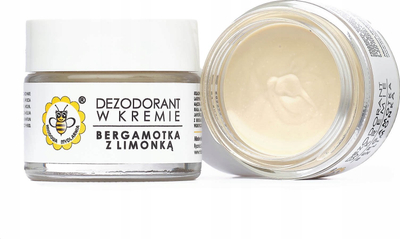 Dezodorant krem Miodowa Mydlarnia Mini Bergamot Lime, 20g