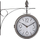 Orë murale ROMONT, 34cm, metal, argjendi