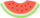 Sfungjer për banjo Inter Vion Watermelon, në formë shalqiu, shumëngjyrësh