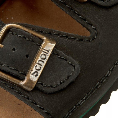 Sandale shëndeti Scholl AIR BAG Nublined U, ergonomike, nr. 40, të zeza