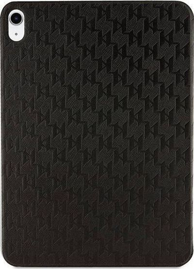 Kapak tablet Karl Lagerfeld Folio Magnet, për iPad 10.9" 2022, me qëndrim, i zi