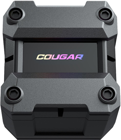 Ftohës uji për CPU COUGAR Poseidon Ultra 240, radiator 240mm, ARGB, i zi