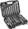 Set veglash Neo 10-059, 82 copë, çelik krom vanadium, në kuti plastike
