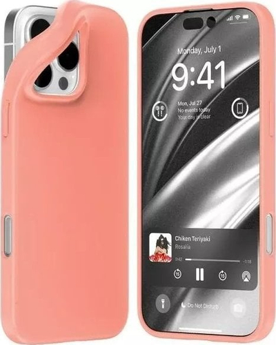 Mbrojtëse telefoni Mercury Soft Case për iPhone 16 Pro Max, TPU, mat, rozë