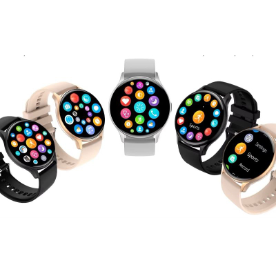 Smartwatch Rubicon me marrje telefonatash, bateri 260mAh, rrip silikoni, i zi