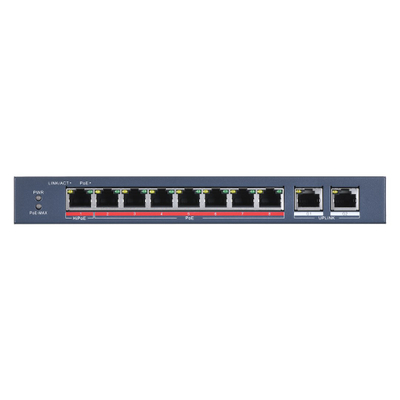 Switch rrjeti Hikvision DS-3E0310HP-E, 8 porta, PoE