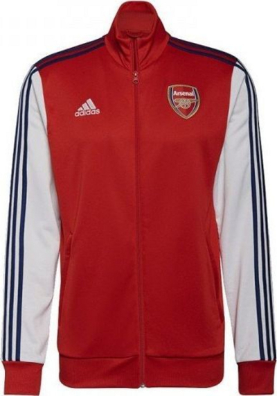 Xhup për meshkuj Adidas Arsenal FC 3S Track Top, S, i kuq.