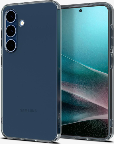 Маска за телефон Spigen Liquid Crystal, за Samsung Galaxy S25, транспарентна, Space Crystal