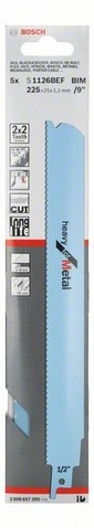 Tehu i sharrës për Metal - Bosch S1126BEF - 608657395, 5 copë