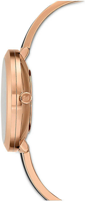 Orë dore për femra Swarovski Crystalline Delight 5580530, e zezë/ari rozë