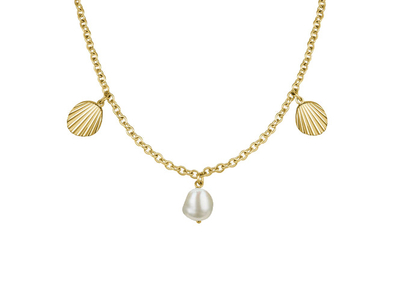 Rosefield Multi Shell & Pearl Ѓердан, Златен