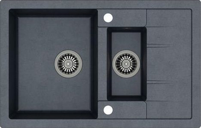 Lavaman QUADRON MORGAN 156 GraniteQ, 78 x 50 cm, i zi