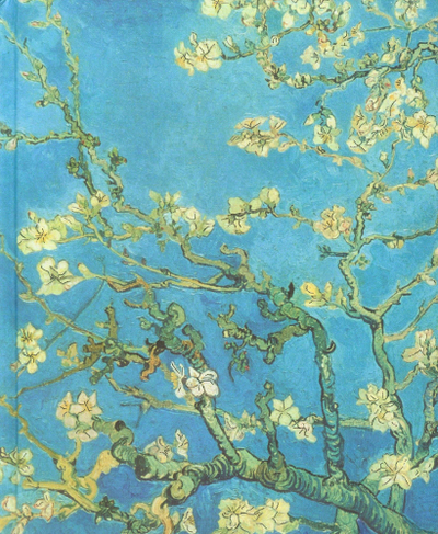 Fletore Peter Pauper Press Almond Blossom, 192 faqe, madhësi e madhe