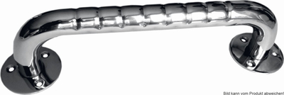 Parmak banjoje SUNDO, çelik inox i valëzuar, 60 cm, ngjyrë argjendi