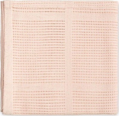 Batanije për bebe Sensillo LULU, pambuk 100%, 95x95cm, rozë e çelët
