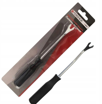 Mjet për heq kapëset e tapicerisë Forsage F-0842, 230mm, me dorezë plastike, i zi