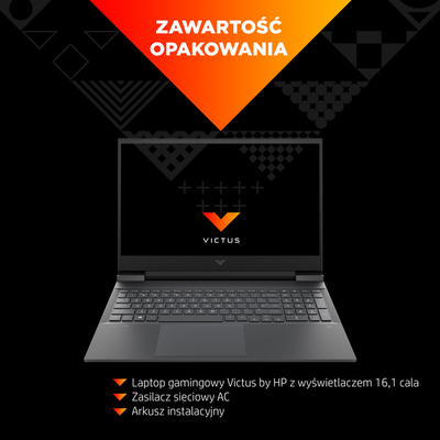Laptop Victus by HP 16-e0427nw, 16.1", AMD Ryzen 5, 16GB RAM, 512GB SSD, NVIDIA GeForce GTX 1650, i kaltër