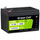 Bateri LiFePO4 Green Cell 12Ah, 12.8V, me BMS, gri