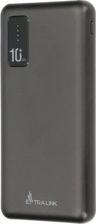 Powerbank Extralink EPB-098B, 10000mAh, 2x USB, e zezë