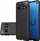 Mbrojtëse Lux Carbon për SAMSUNG GALAXY A80 / A90, e zezë