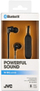 Kufje pa tela JVC Powerful Wireless, Bluetooth, me mikrofon, të zeza
