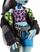 Kukull Monster High Frankie Stein, me qen lodër, shumëngjyrëshe