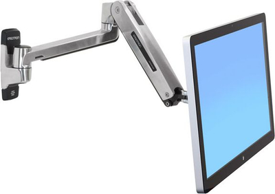 Ѕиден држач за монитор Ерготрон LX HD Sit-Stand, 46\", сребрен