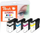 Kartush boje Peach PI100-283, paket shumëngjyrësh, black cyan magenta yellow