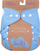 Pelena e ripërdorshme Simed Pocket, bel 28-52 cm, blu