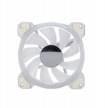 Ventilator PC Gelid Solutions Stella Infinity, 120mm, ARGB, i bardhë