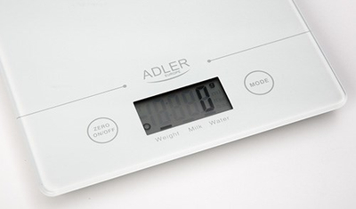 Peshore kuzhine Adler AD 3138 W, digjitale, 5 kg, e bardhë