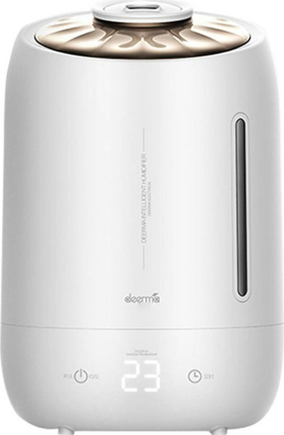 Deerma F600 Ултразвучен Навлажнувач, 5 L, Бел