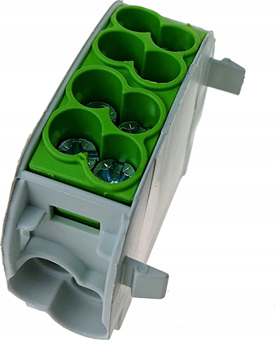 Bllok shpërndarës Simet SCB 25 SIMBLOCK, 80A, për Al Cu, gri