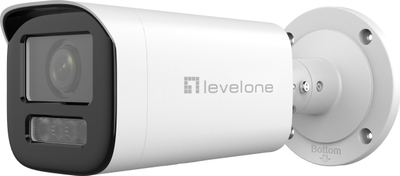Kамера IP LevelOne FCS-5222 куполна, 2MP, H.265, PoE, бела