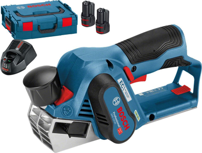 Рендисувач за дрво Bosch GHO 12V-20, 12V, 56mm, сина боја