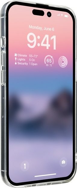 Maskë telefoni Crong Crystal Slim Cover për iPhone 14 Pro, transparente