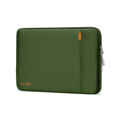Çantë laptopi Tech-Protect Defender, 15-16", me jastëk brenda, jeshile