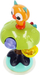 Lodër edukative BamBam Owl with Suction Cup, me kupë thithëse, për foshnje 0-24 muaj