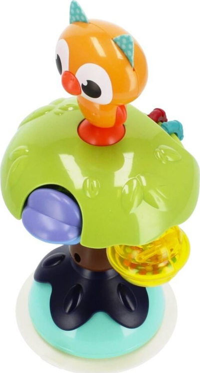 Lodër edukative BamBam Owl with Suction Cup, me kupë thithëse, për foshnje 0-24 muaj